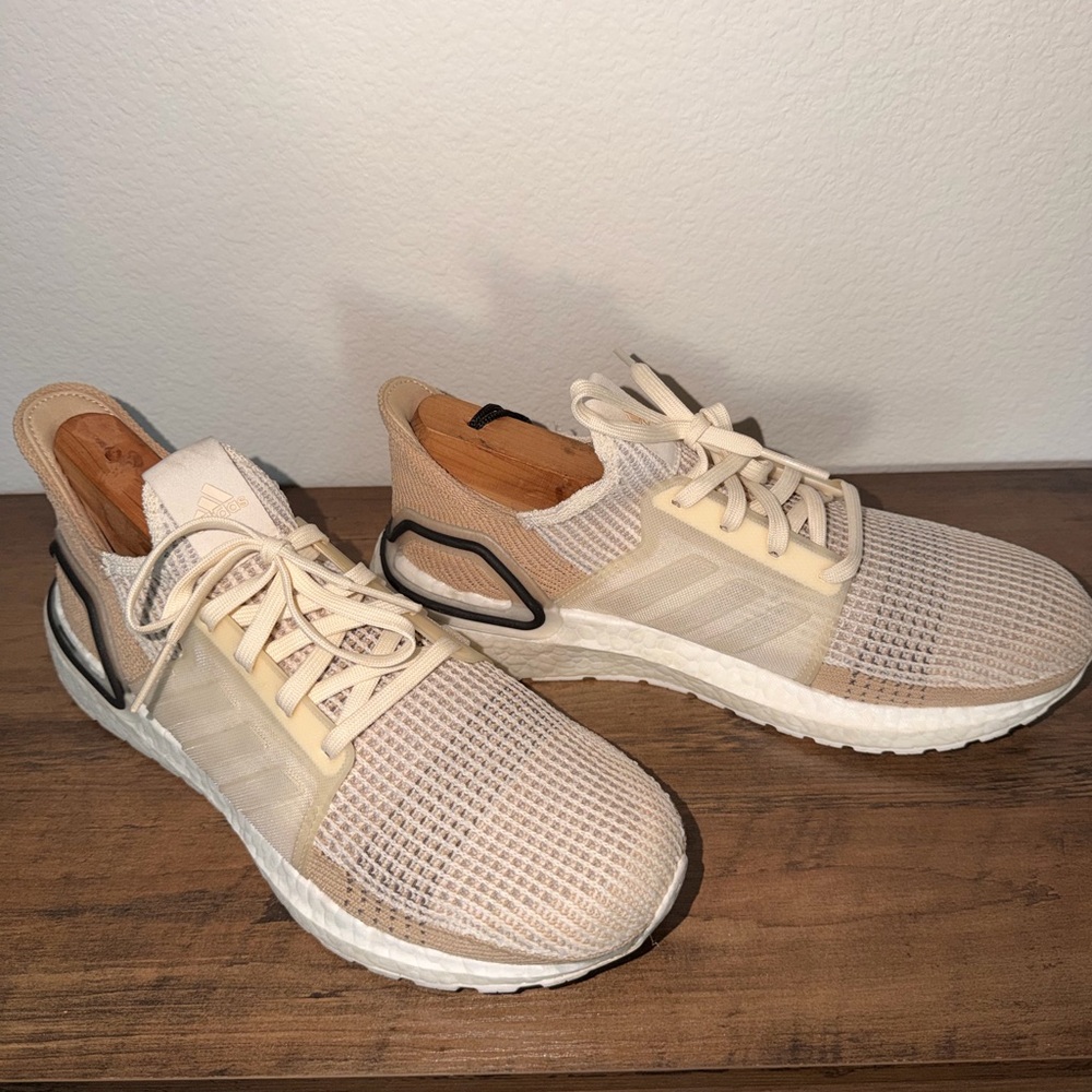Adidas Women’s Beige Mesh Sneakers